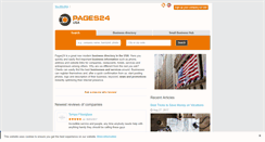 Desktop Screenshot of pages24.com