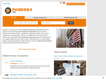 Tablet Screenshot of pages24.com